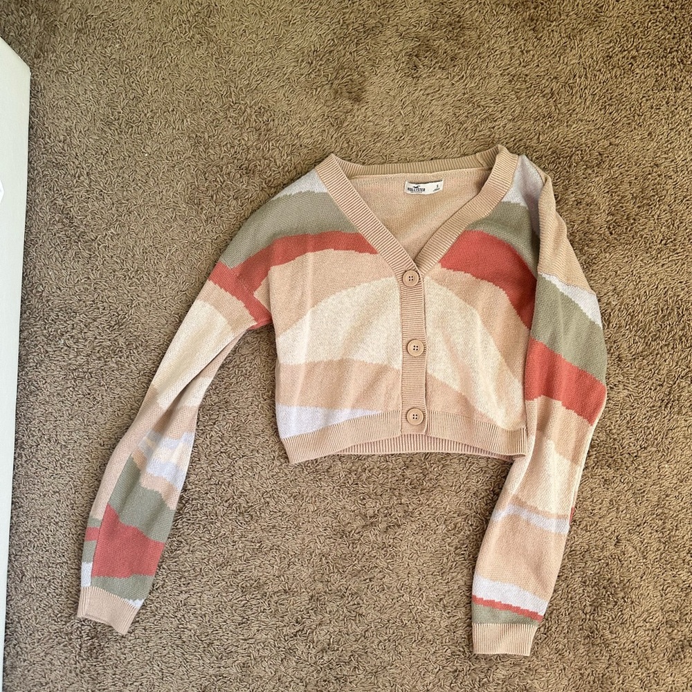 holister sweater cropped multiple colors small